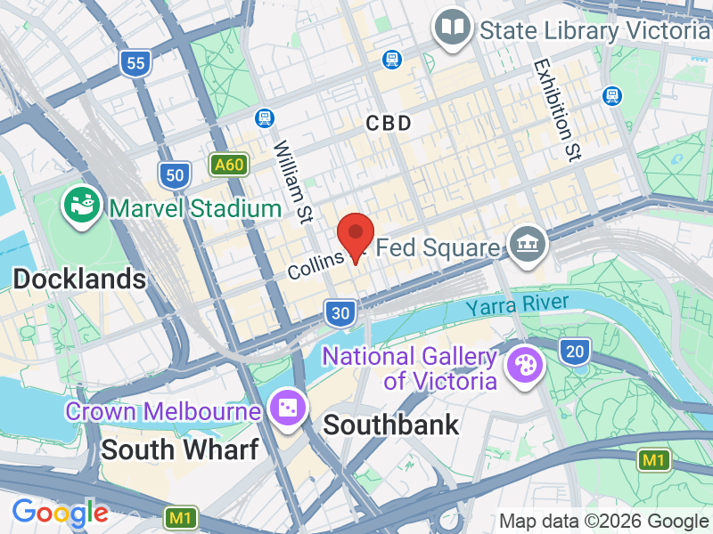 Map of Oaks on Market