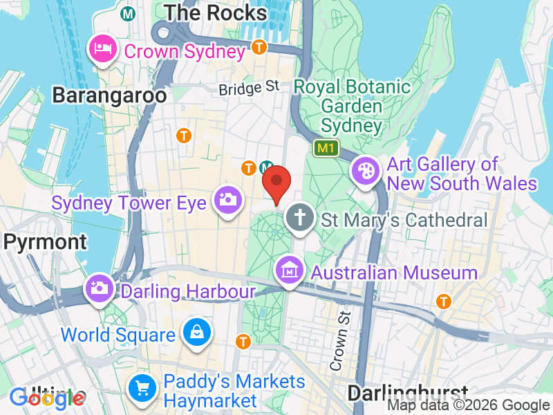 Map of Law Courts Building
