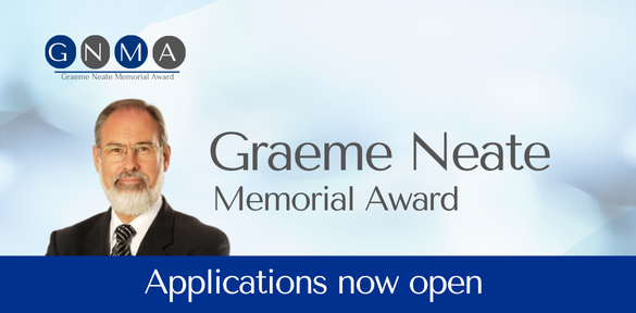 Graeme Neate Memorial Award - Applications now open